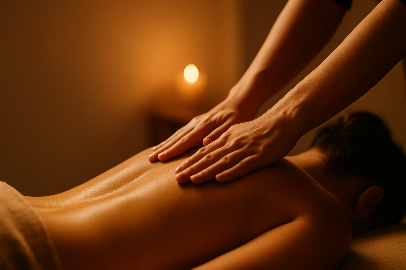 Relaxing massage therapy